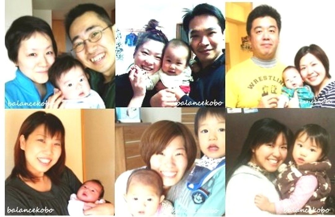 お母さまと赤ちゃんの笑顔 6枚セット ご不安なことはお気軽にご相談ください 写真セット8